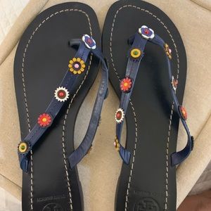 Tory Burch flower sandal
